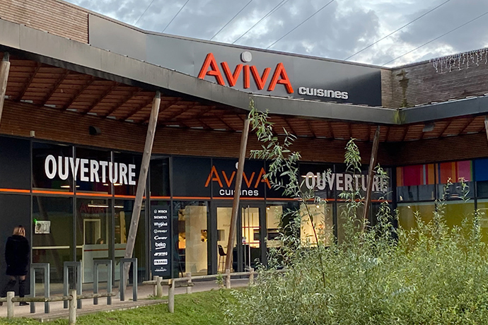 Cuisines AvivA ouvre son 78<sup>e</sup> magasin à Bordeaux Sainte-Eulalie (33)
