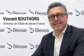 Vincent Bouthors est le nouveau Directeur Général de la filiale Biesse France