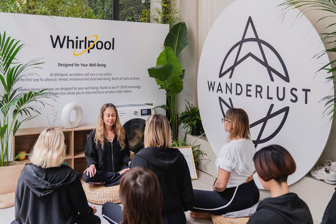 Whirlpool renouvèle son partenariat avec l’événement Wanderlust 108 