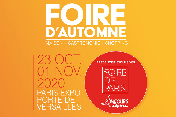 Foire de Paris s’invite sur Foire d’automne 