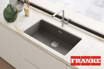 Franke dévoile sa nouvelle couleur gris ardoise en Fragranite